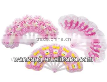 Customize Fashion Foldable pp Hand Fan Made in China