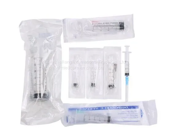 Disposable Injection Syringe Medical Injector Medical Disposables Suppliers