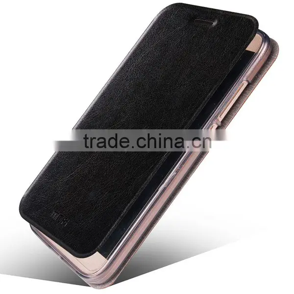 MOFi RUI Series PU Leather Flip Mobile Phone Cases Cover for Huawei G7 Plus, Huawei G8, Free Samples photo-3