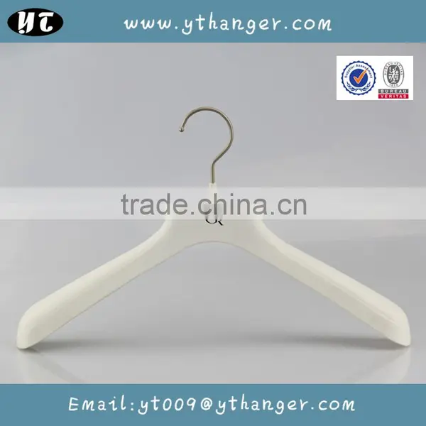 HA1380 Antislip Plastic Tops Hanger Grey Plastic Clothes Hanger photo-4