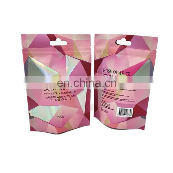 Heat Seal Foil Sachet Sample Packaging Oem Biodegradable Plastic Cosmetic Packaging/ Stand Up Pouch For Promotion photo-2