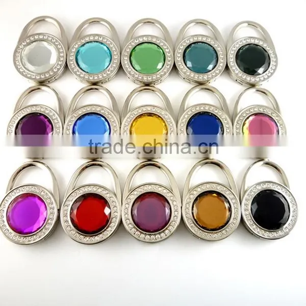Classic Round Padlock Handbag Holders For Tables Wholesale 15 Colors Available, High Quality Bag Hook Holder photo-3