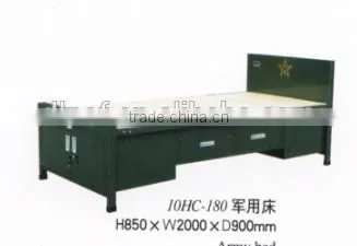(DL-B1) Folding Durable Metal Army Beds for Sale photo-4