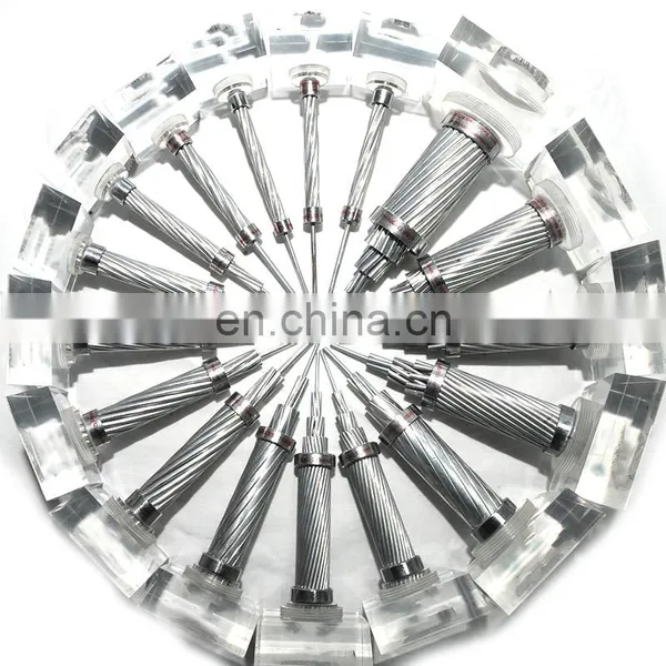 Overhead Bare Conductor AAC 100mm2 WASP 7/4.39mm Acsr Aac Phase Wolf Aluminum Conductor Cable photo-4