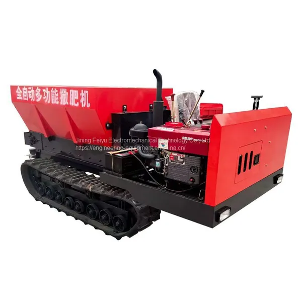 Self Propelled Crawler Manure Spreader Organic Manure Farmer Manure Spreader photo-5