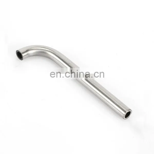 OEM 6061 6063 Aluminum U Bend Type Hose Medical Use Control Gas Liquid Flow With Machining Thread photo-3