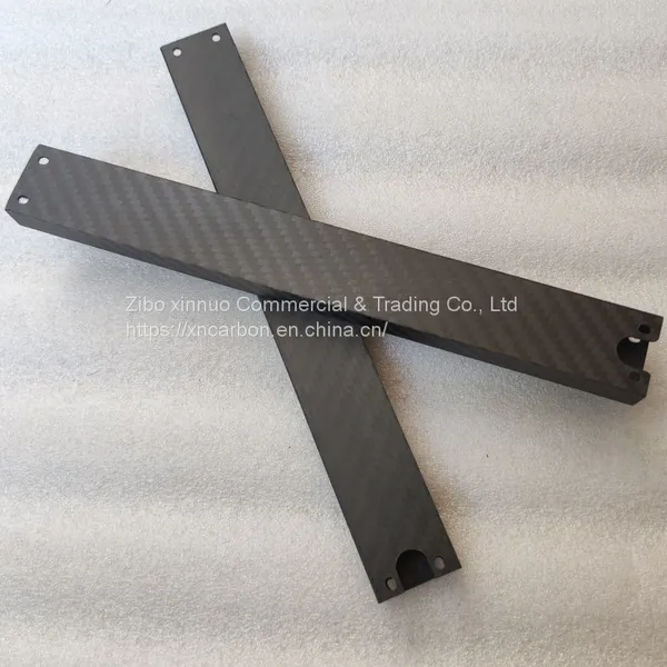 CNC Cutting Slot/drill Hole Carbon Fiber Rectangular Square Tubing With 3K Twill Matte Surface photo-2