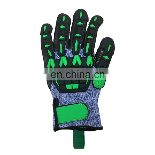 High Performance TPR Impact Mechanical Anti Cut Gloves photo-3