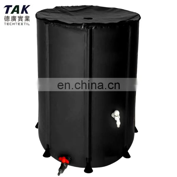 750L Foldable Pop up Rain Barrel Stand up Flexible Water Tank Rain Storage Collapsible Reservoir Water Tank With Diverter photo-5