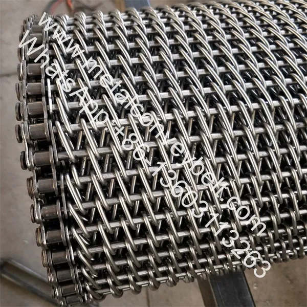 High Quality Conveyor Belt Wire Mesh With Chain Driven Mesh Belt for Sale photo-5