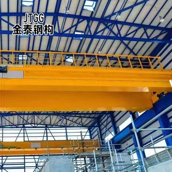 Overhead Bridge Crane With Electric Hoist Aluminum Gantry
