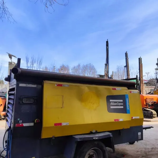 Used Atlas Copco XRHS666 mobile air compressor