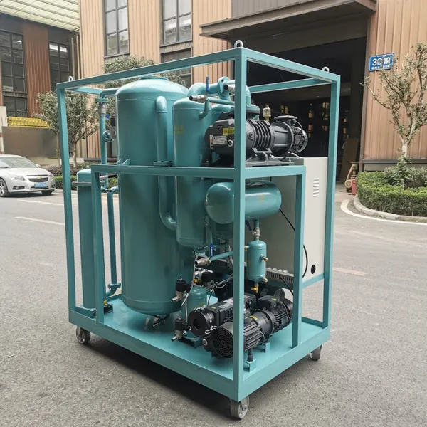 3000lph Portable Transformer Oil Filter Plant Dielectric Oil Filtration Equipment With Oil Tester photo-4