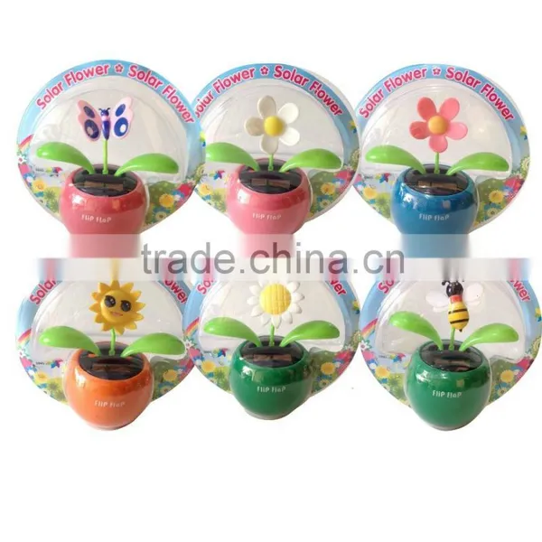 Car Promotion Gift Solar Energy Flower photo-2