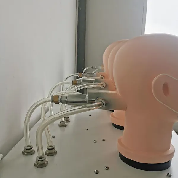 YG829 Mask Breathing Resistance Tester (3-Station) photo-3