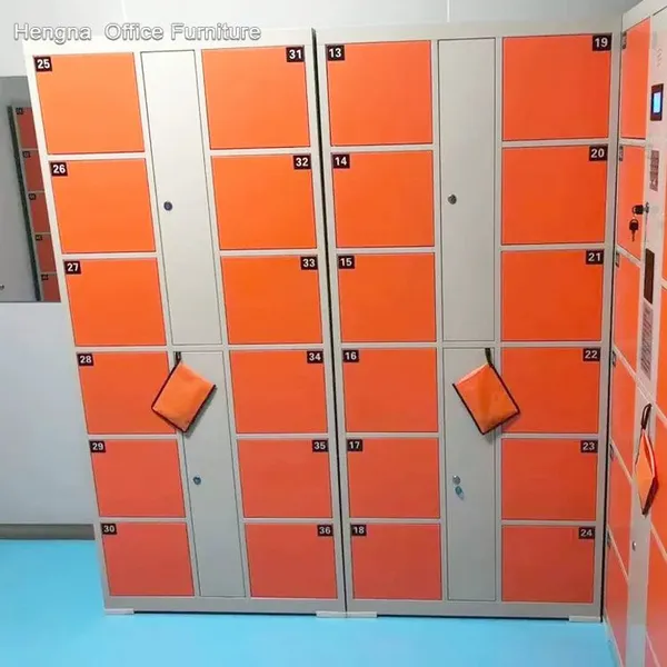 Custom Electronic Parcel Locker Hengna Brand Blue/Green/Red Color Options School University Campus Student Storage Solution photo-5