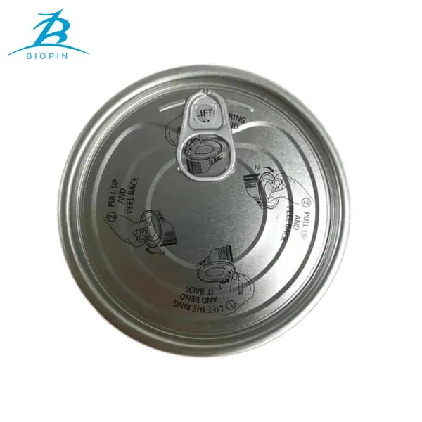 OEM 102mm 403# Aluminium Tuna Full Open Aperture Beverage Lid for Sealing Canned Tuna Fish photo-3