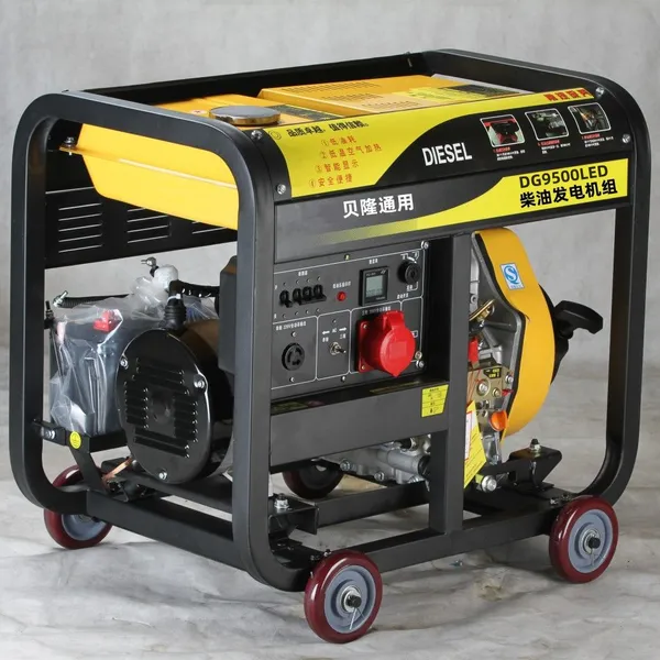 6.5KW Three Phase 380V Open Frame Diesel Generator | 195F Engine | 100% Copper Alternator photo-4
