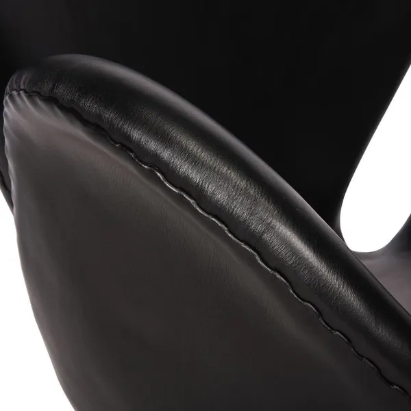Replica Swan Chair – Single Seater – Black photo-5