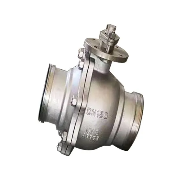 Stainless Steel Manual Ball Valve, Bolted Flange Ball Valve photo-4