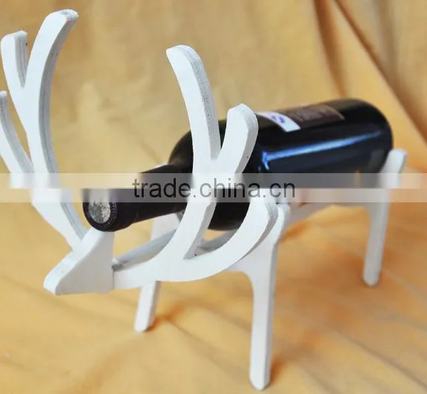 Wooden Animal Shape Wine Rack for 1 Bottles Wholesale, Exclusive Design Tailored Crane Wine Rack photo-2