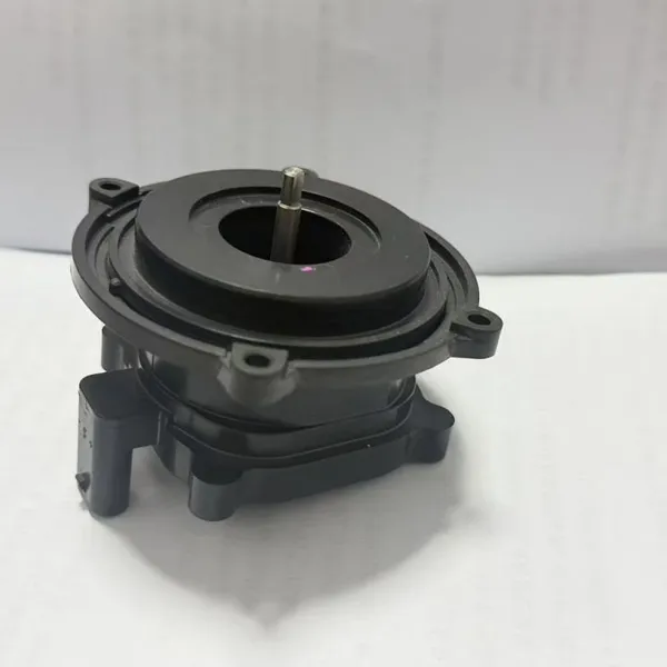 Actionneur de pompe de régulation thermique automobile, boîtier en plastique, certification IATF16949, matière PA66 GF30, circulation de fluide, moulage par insertion, UAE