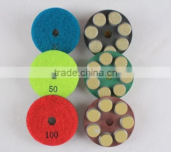 Professional 3 Inch New Hybrid Concrete Polishing Pads photo-2