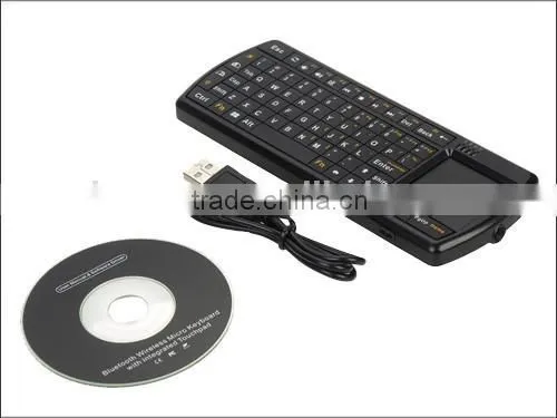 Palm-sized Mini Bluetooth Keyboard With Touchpad/flashlight/Backlit Keys for Ipad/iphone/laptop photo-5