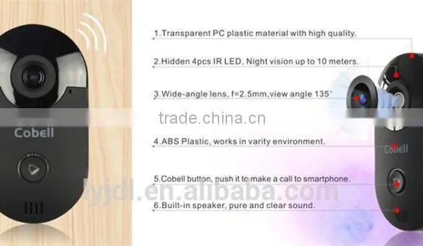 Brand New Wifi Doorbell ip Camera Made in China photo-2