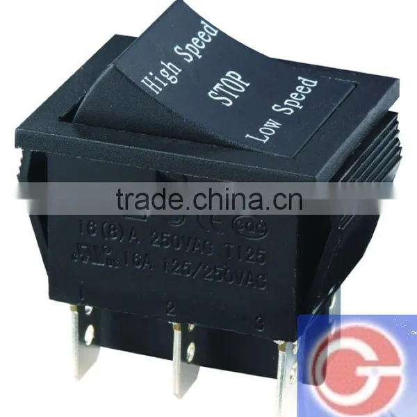 miniature rocker and lever handle switch