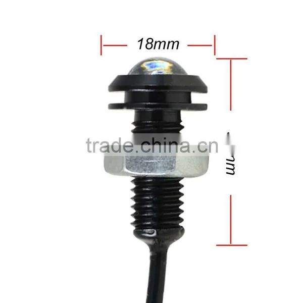 1.5W Eagle Eye Light LED Car Daytime Running Light Fog Light Turning Light Tail Light DC 12V Black photo-5