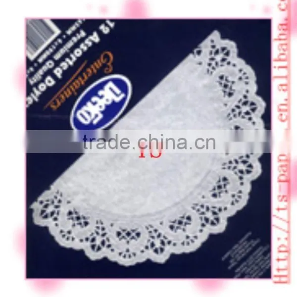 Round Paper Doilies in White Color photo-2