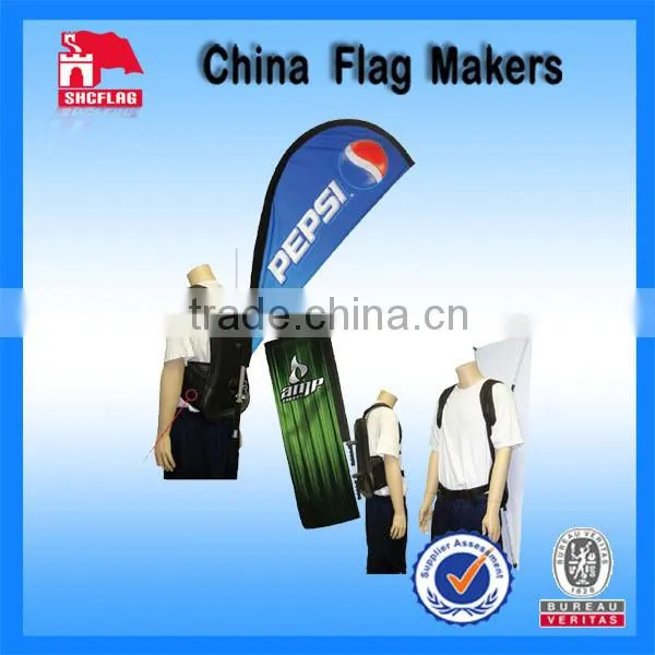 Advertisement Flag Backpacks