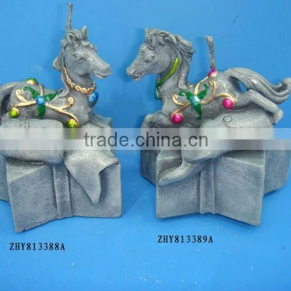 Wax Horse Candle
