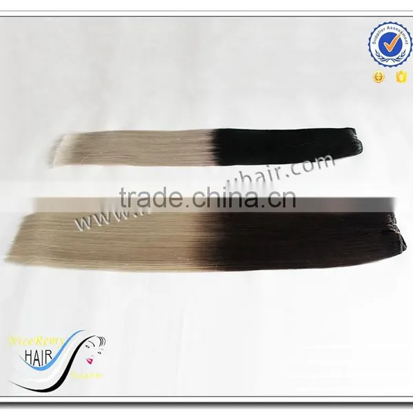Wholesale Top Quality Sew in Human Hair Weave Ombre Hair 100% Virgin Human Hair photo-3