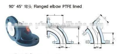 PFA Lined Elbow