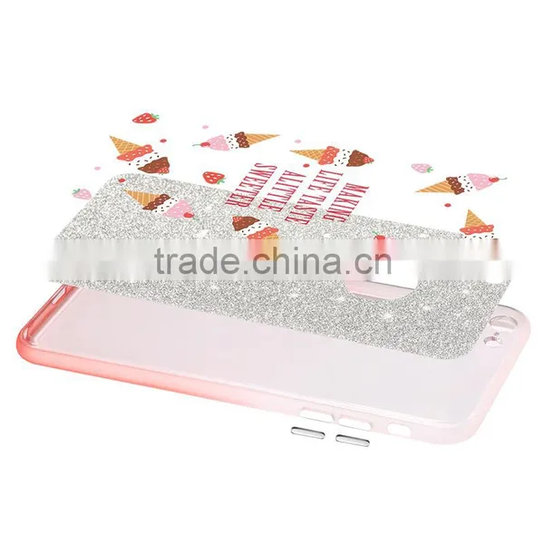 Original Joyroom Flash Bling Diamond Case for IPhone 6Plus 6s Plus Sweet Series Soft TPU Rubber PC Back Case MT-5798 photo-3