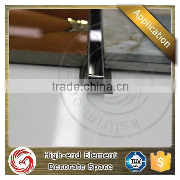 Nice Looking Waterproof Stainless Steel Tile Trim photo-4
