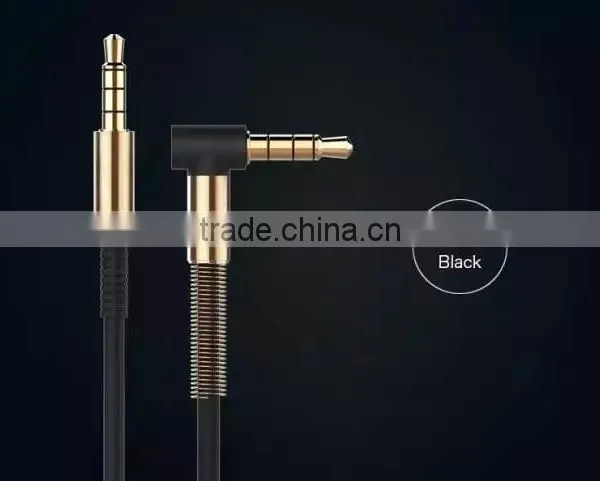 Original Joyroom 1m Audio Cable 3.5mm Electroplated Audio Plug Extension Cable Aux for Mobile Phone/car/headphone MT-4528 photo-6