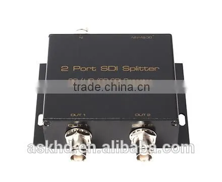 High Quality 2 Way SD/3G/HD SDI Video Splitter 1x2 photo-5