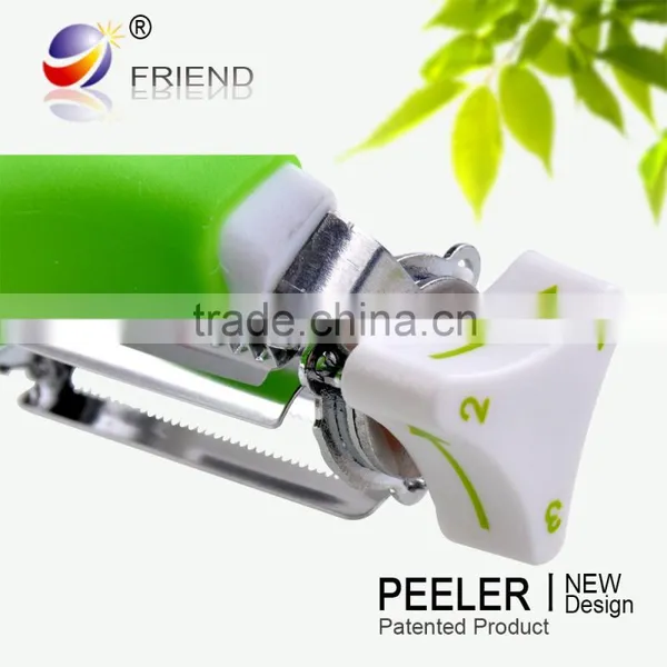 2016 as Seen on TV Kitchen Gadgets 3 in 1 Blades Rotary Manual Multifunctional Potato Vegetable Slicer Peeler Quality Choice photo-4