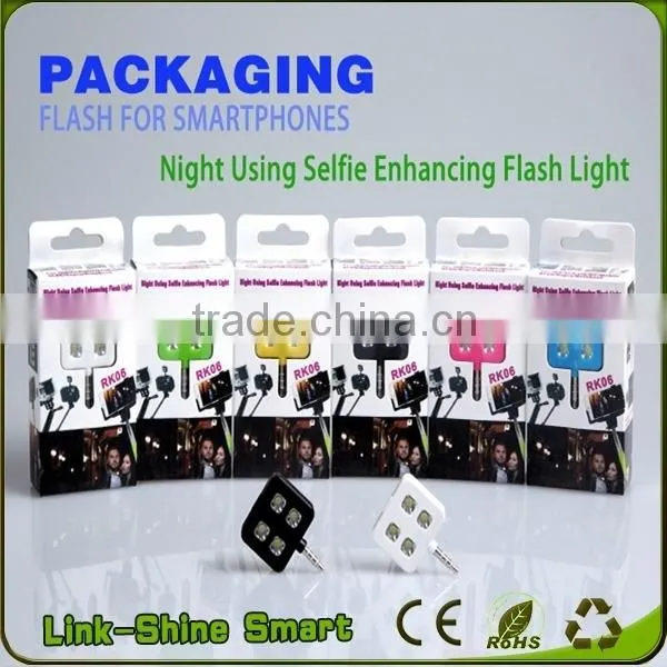 Flashlig Mini Led Video Light Mini Portable Led Flash Light/ Selfie Flash Led photo-3