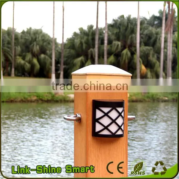 Led Solar Light Outdoor Waterproof Landscape Solar Panel 6 LED Fence Gutter Wall Solar Power Lamps photo-3