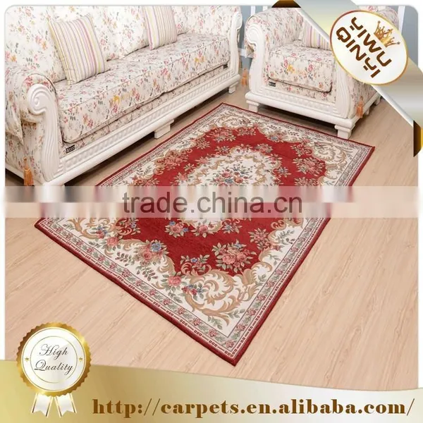 Hot Sale Oriental Art Chenille Yarn Jacquard Home Textile Floor Carpets / Cheap Rug Quality Choice photo-4