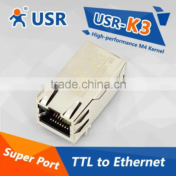 USR-K3 High Performance Super Port Smallest Serial to Ethernet Module Withe Cortex M4 Support Keepalive