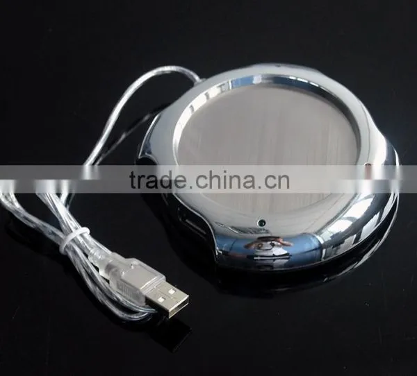Electroplate Shiny Usb Hub Cup/mug Warmer With Usb Hub photo-6