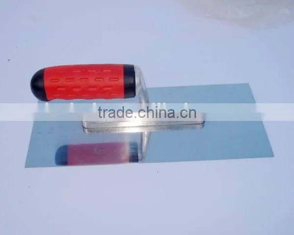 high carbon steel wall plastering tools, plastering trowel,Plastic/rubber/wood handle