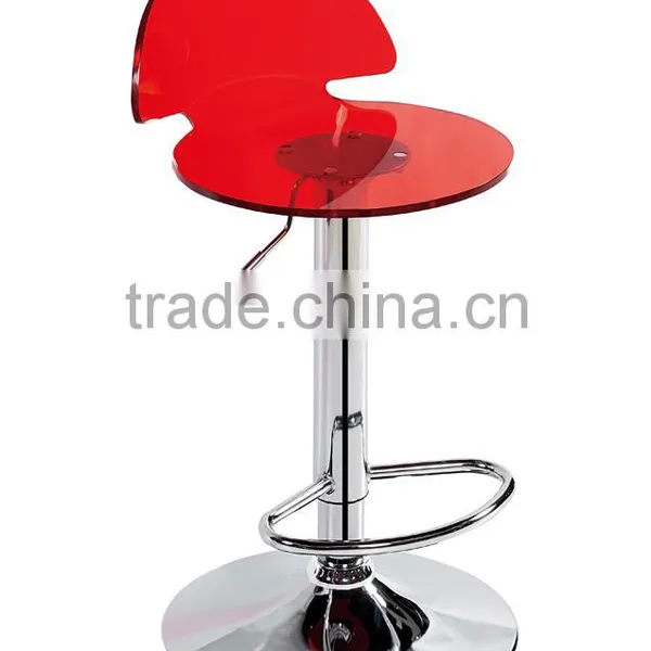 Italian Clear Acrylic Transparent Funky Bar Stool photo-2