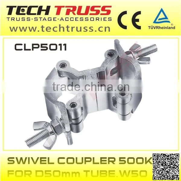 Light Hanging Clamp , Aluminum Lighting Hook Clamp
