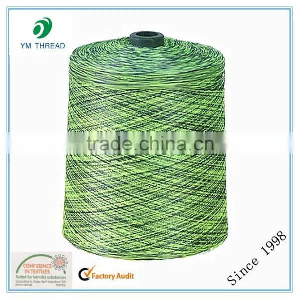 100% Polyester Space Dyed Yarn 150D For Shoe Upper Vamp photo-2